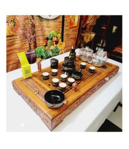 Bàn Trà Điện Gỗ Mun Cao Cấp BM018 | Nhiều Quà Tặng Kèm Theo