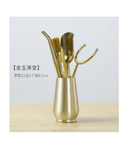 Bộ Dụng Cụ Pha Trà Bằng Đồng Nguyên Chất MSP0801 | Tinh Tế Trong Từng Chi Tiết