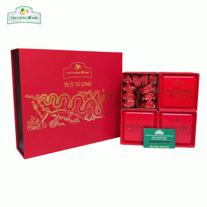 Trà Đinh Tân Cương Tiến Vua Tứ Long - Hộp 400g | Trà Biếu Lãnh Đạo, Đối Tác | Đạt Chuẩn OCOP, VietGAP